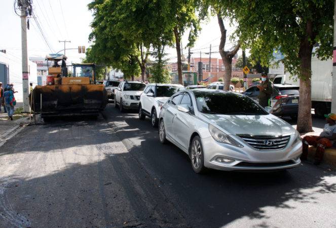 Asfaltado en Ortega y Gasset