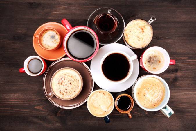 tamanos de tazas de cafe