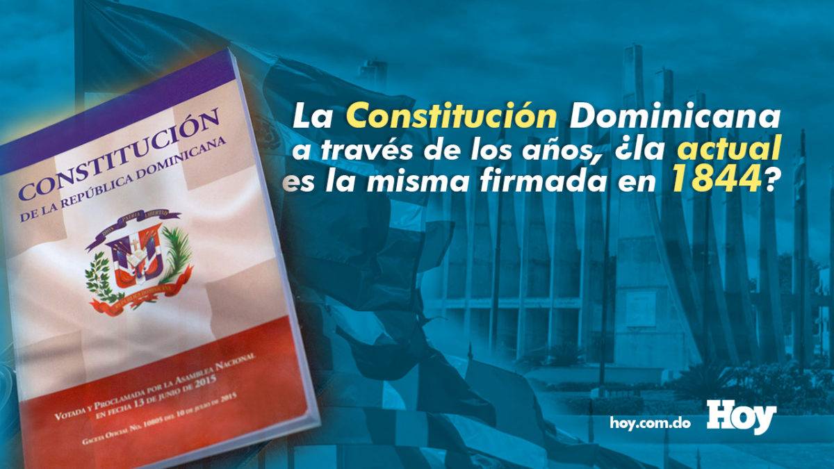 La Constitución Dominicana a través de los años