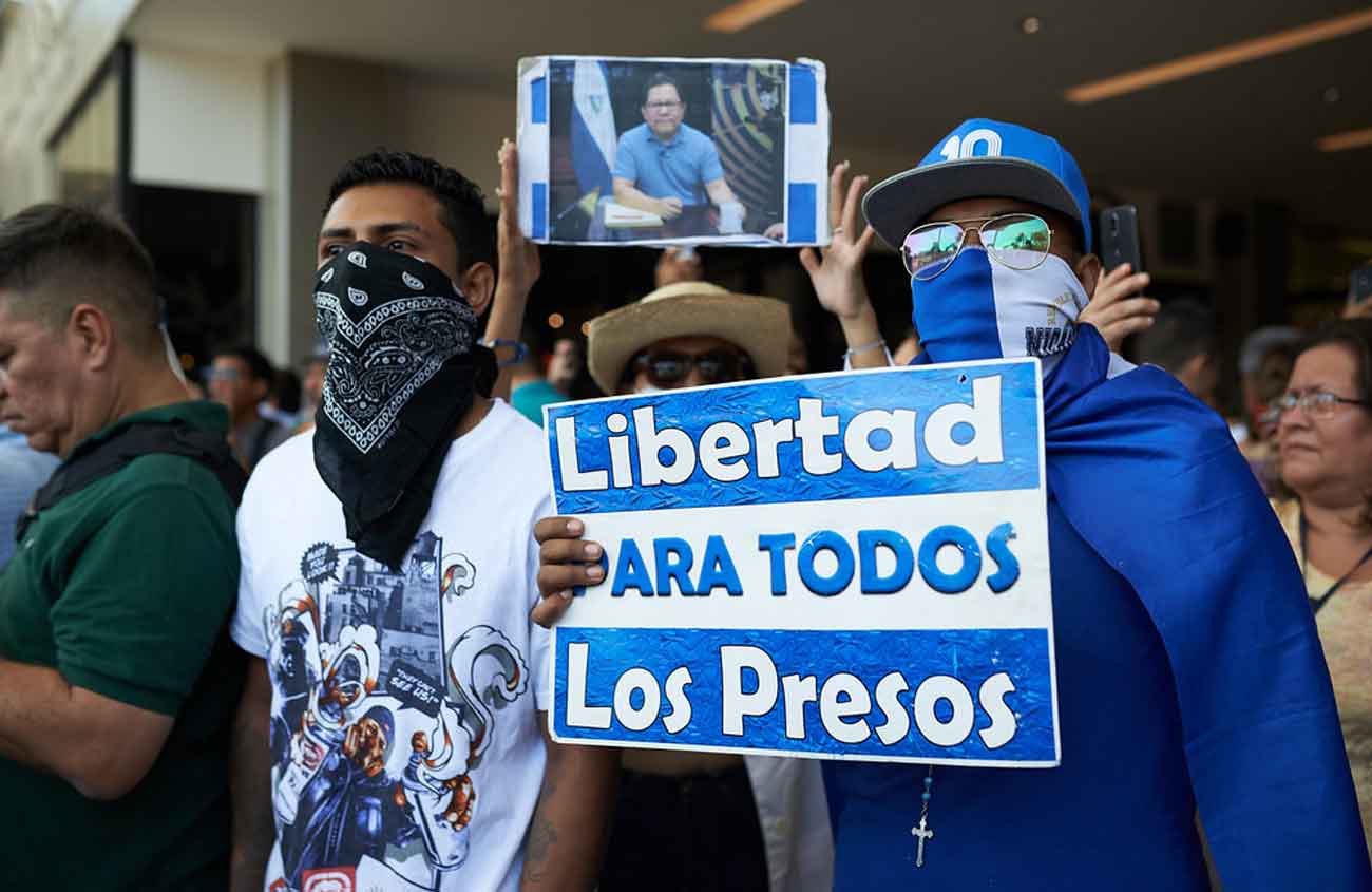 Denuncian deterioro de opositores presos en Nicaragua