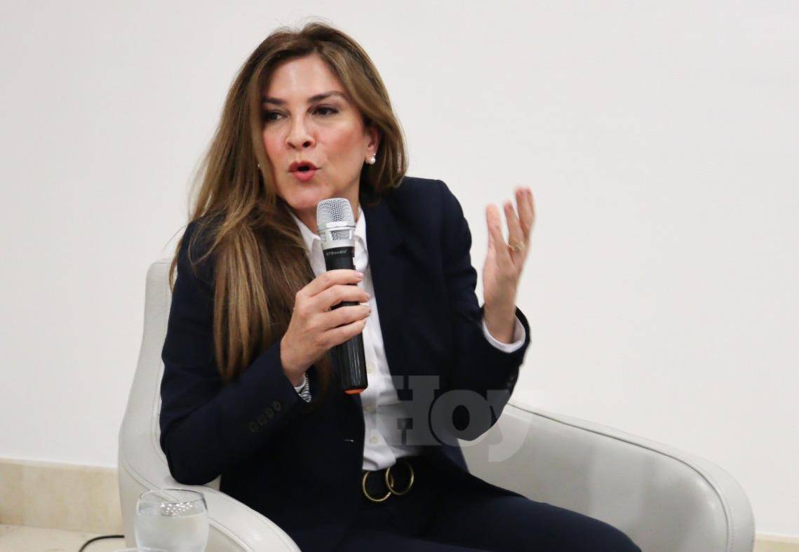 Carolina Mejía: “En el 24, estoy en reelección con Abinader”