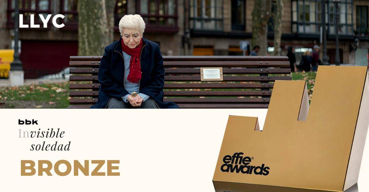 Con “Invisible Soledad”, LLYC logra nuevo premio en los Effie Awards Europa