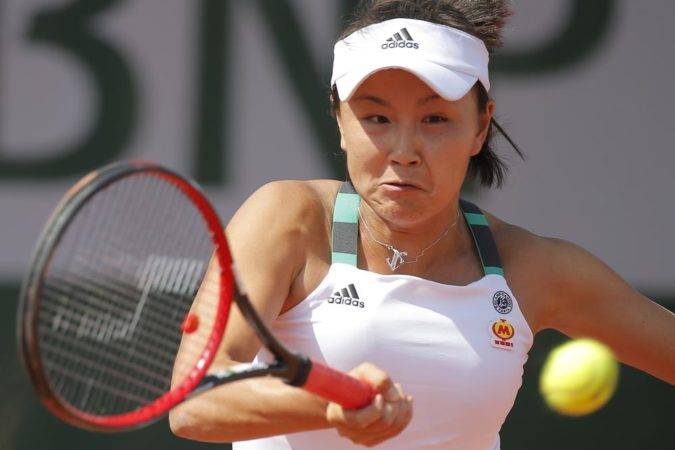 La tenista china Peng Shuai