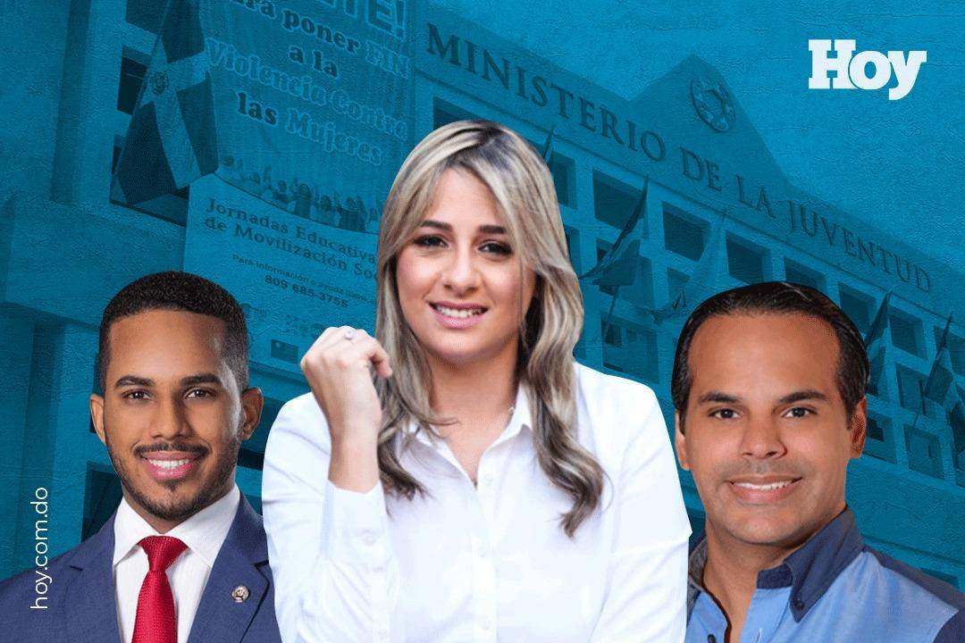 Liz Mieses, Miguel Vásquez y Rafael Féliz: suenan para Ministerio Juventud
