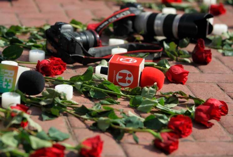 45 reporteros y empleados de medios murieron trabajando en 2021