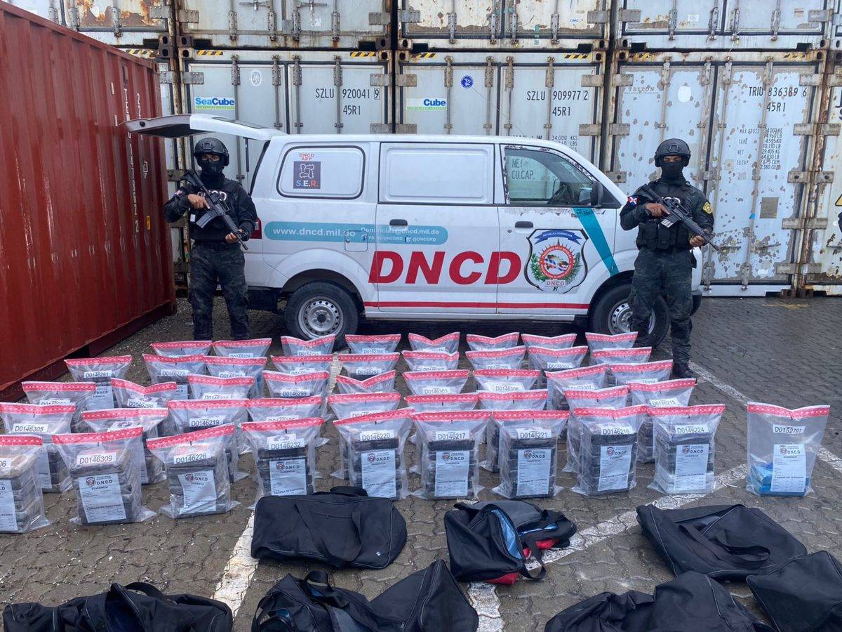 Puerto Caucedo: Contenedor llegó de EE. UU. con 266 paquetes de cocaína
