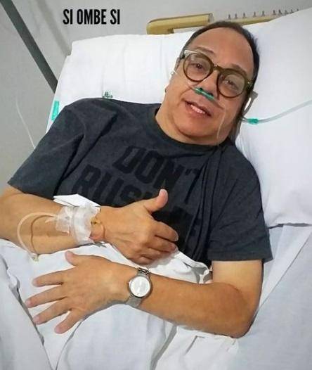 Marcos Caminero se encuentra hospitalizado post-covid