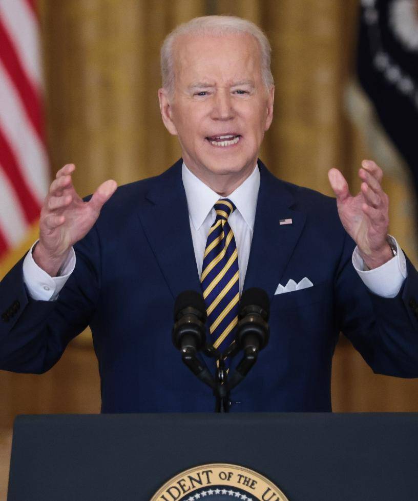 Joe Biden reconoce fallos, cree que Rusia invadirá Ucrania