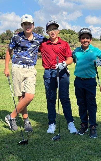 Juveniles triunfan en torneo de golf SD