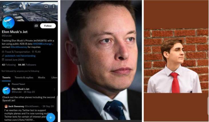 Elon Musk offers Jack Sweeney 5000 to Delete Twitter bot Tracking his Private