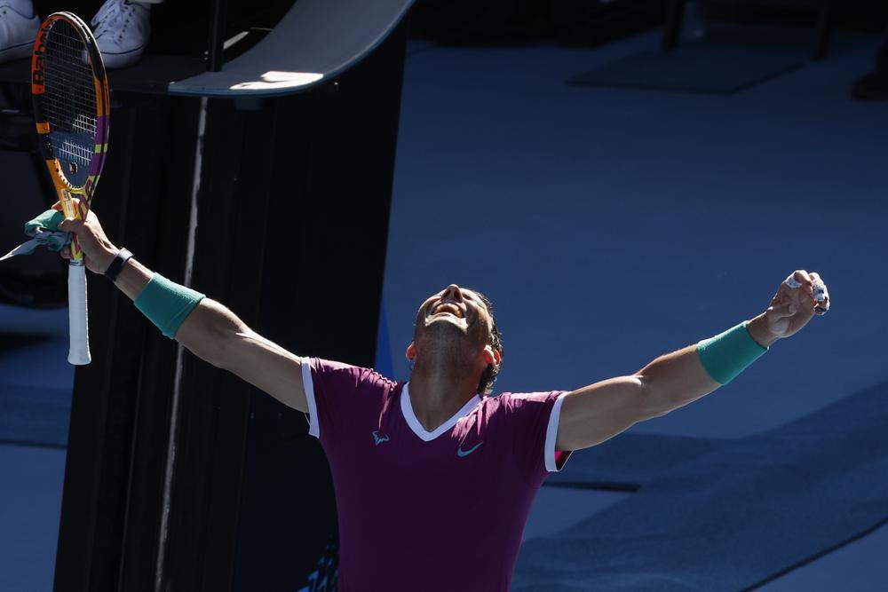Rafael Nadal llega a cuartos de final en Australia por 14ta vez