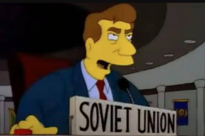 Los Simpson ya predijeron el conflicto entre Rusia y Ucrania