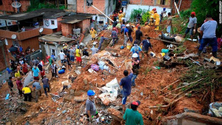 Sube a 135 la cifra de muertos en Brasil
