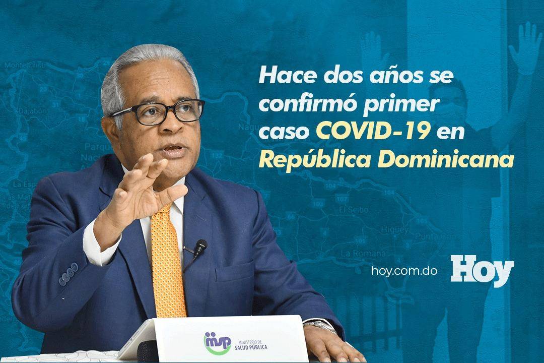 Hace dos años se confirmó primer caso COVID-19 en República Dominicana