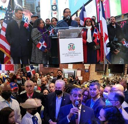 Dominicanos NY culminan con diversos actos celebración Independencia RD