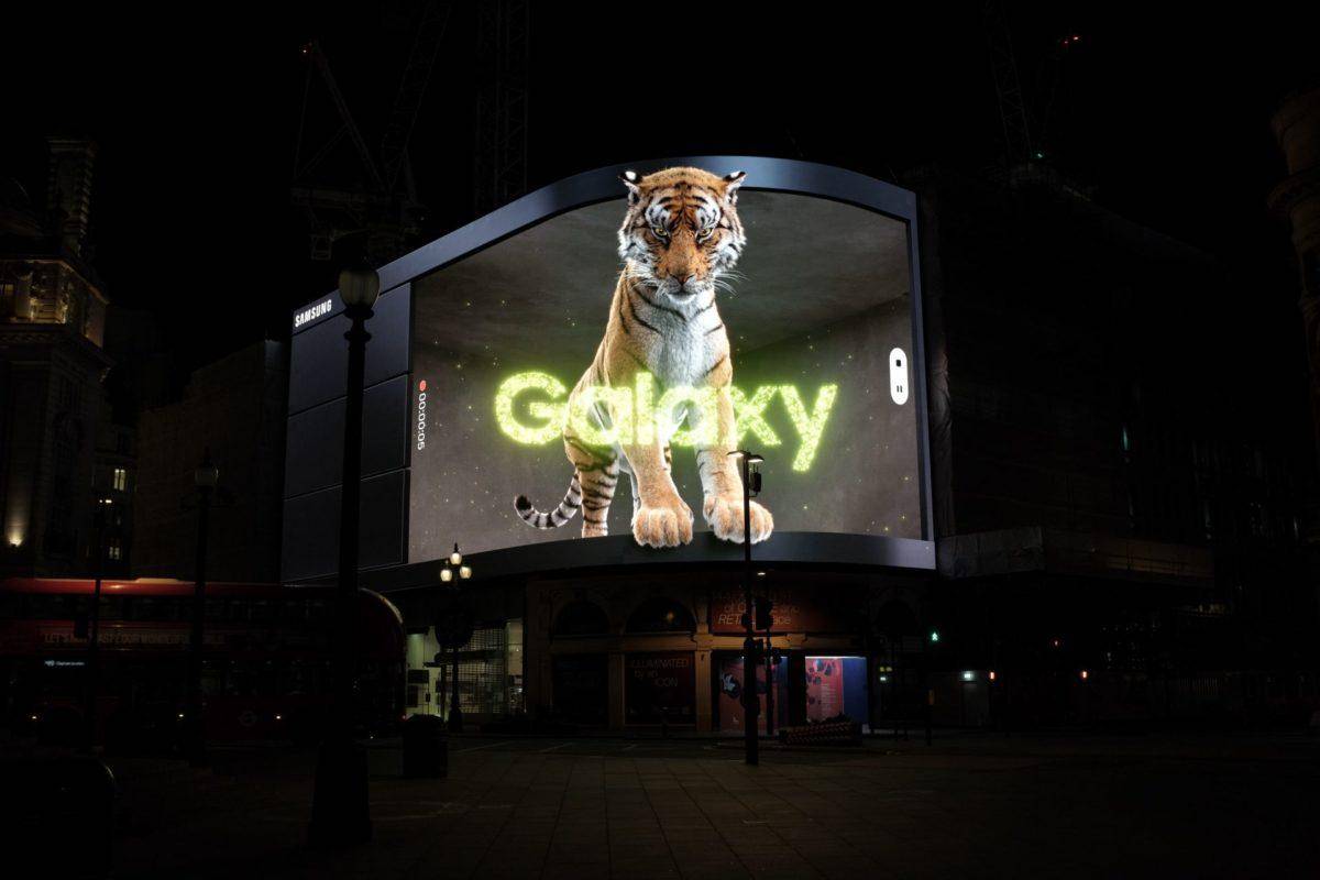 Samsung ilumina ciudades en preparación para el Unpacked 2022