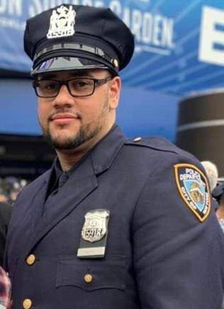 Sepultan hoy el otro policía dominicano asesinado en NY