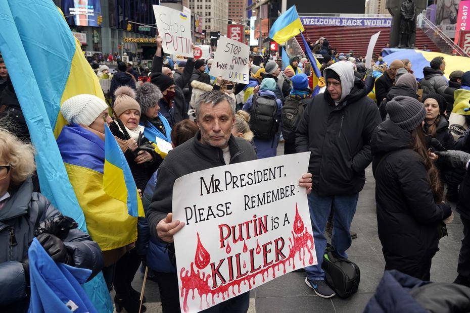 Ucranianos desde Nueva York repudian la invasión