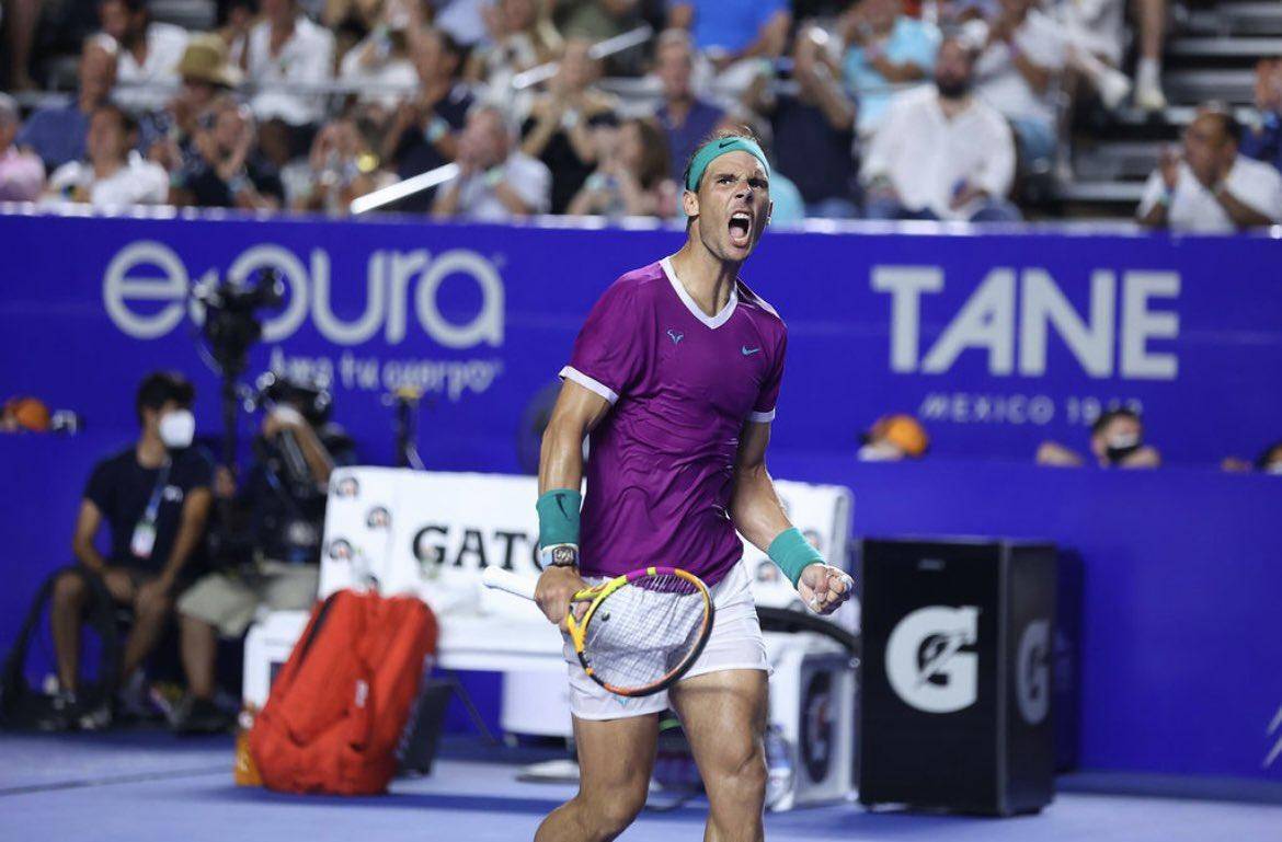 Rafael Nadal vuelve a vencer a Medvedev y avanza a la final de Acapulco
