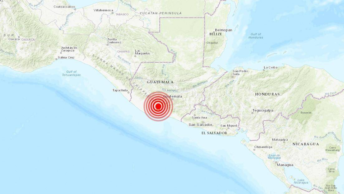Sismo en Guatemala de magnitud 6,8 causa alarma, pero sin víctimas