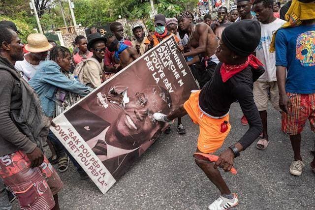 Los haitianos vuelven a las calles para protestar por inseguridad