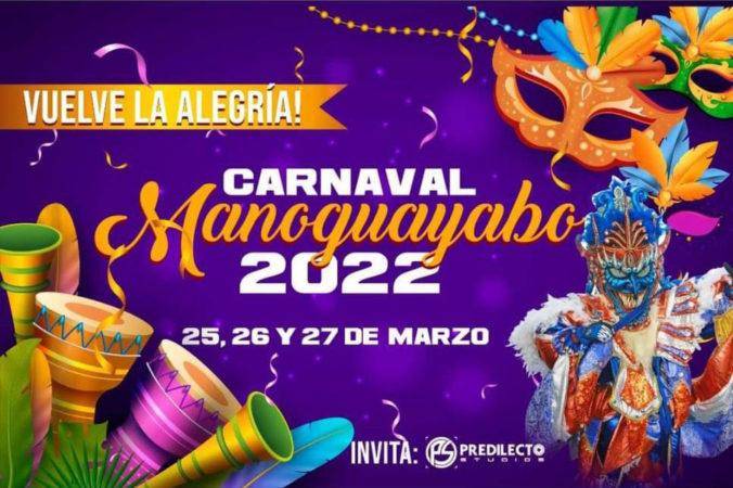 Carnaval de Manoguayabo 2022.