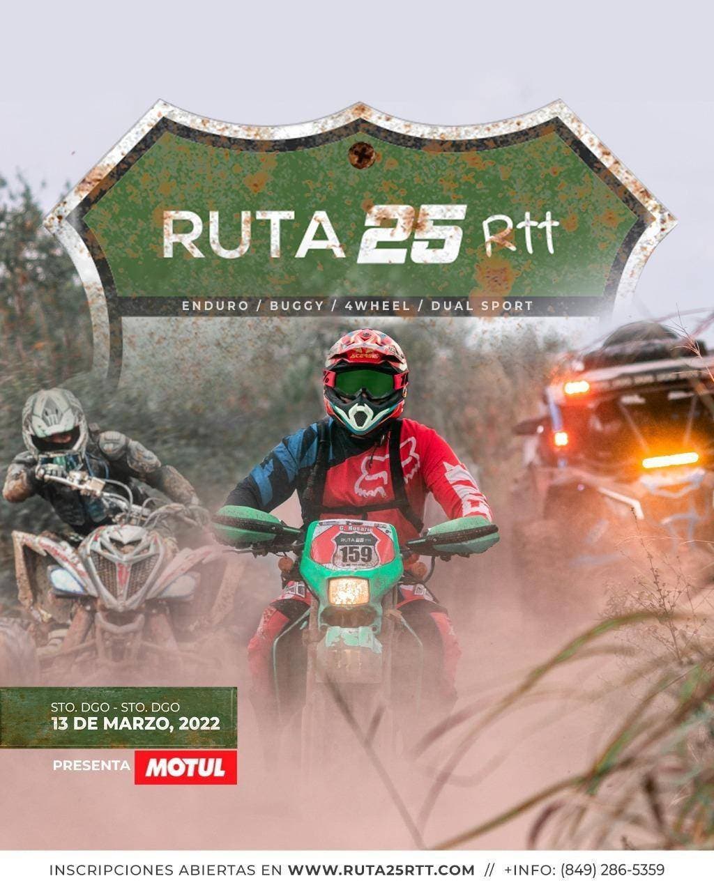 Evento Rally “Ruta25 Rtt 2022” arranca el próximo domingo