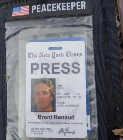 Ucrania: Tropas rusas matan a un periodista del New York Times