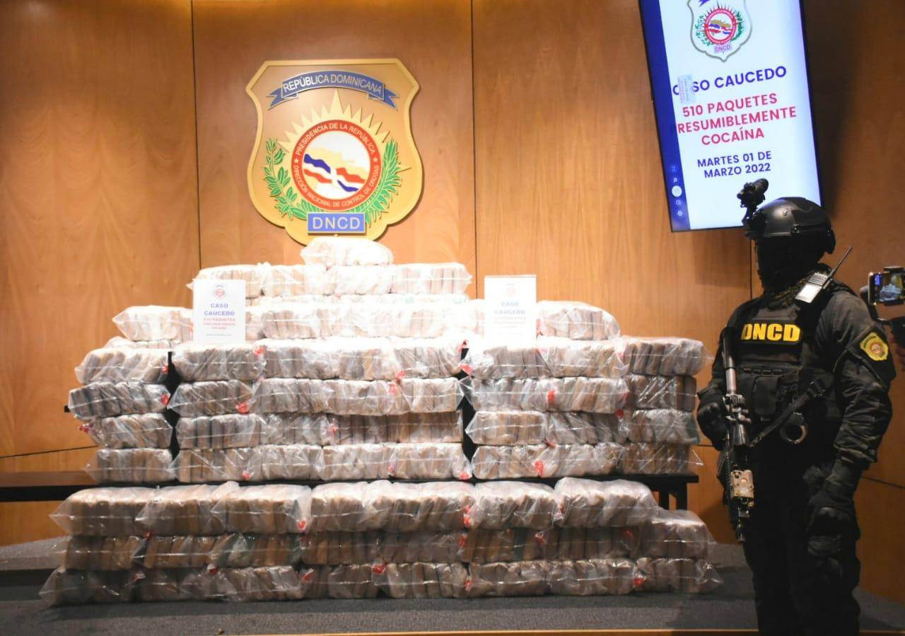 DNCD incauta 806 paquetes de cocaína en San Pedro de Macorís