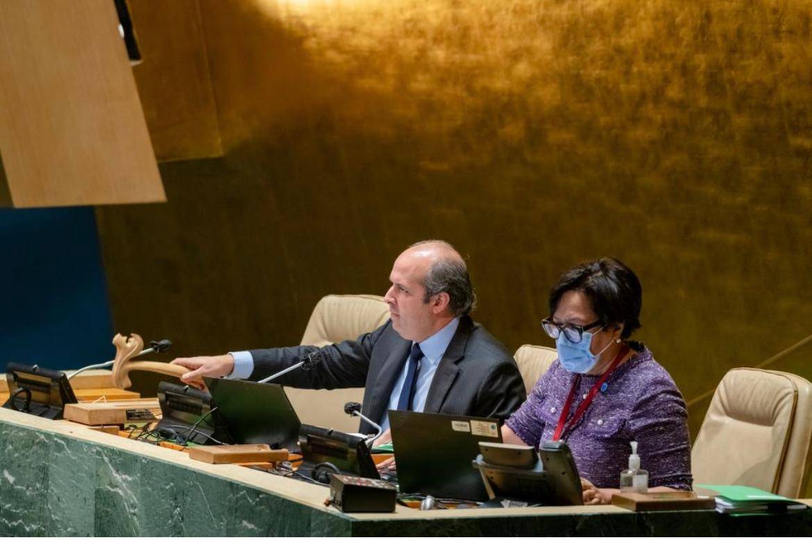 RD preside Asamblea General ONU donde se adoptó resolución humanitaria