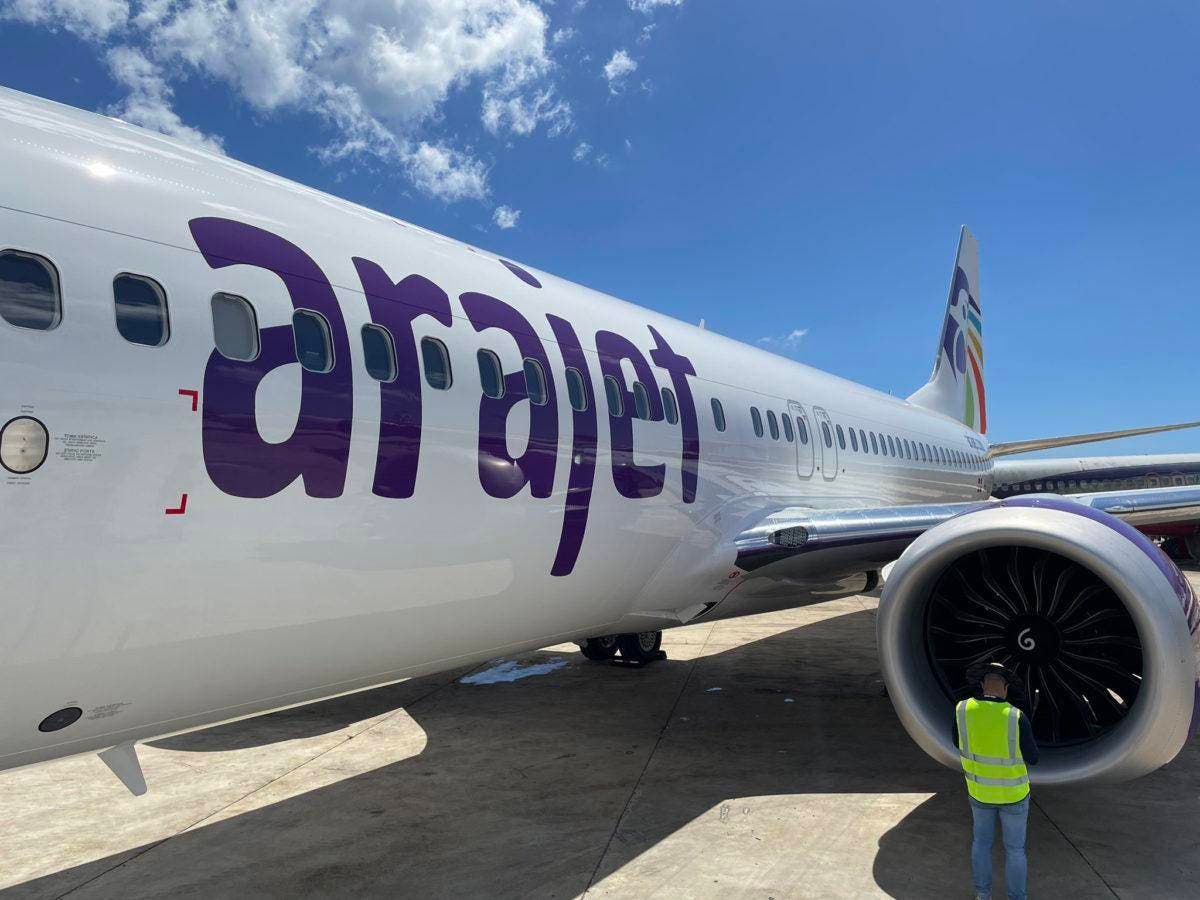 Llega primer avión que utilizará nueva línea aérea nacional dominicana