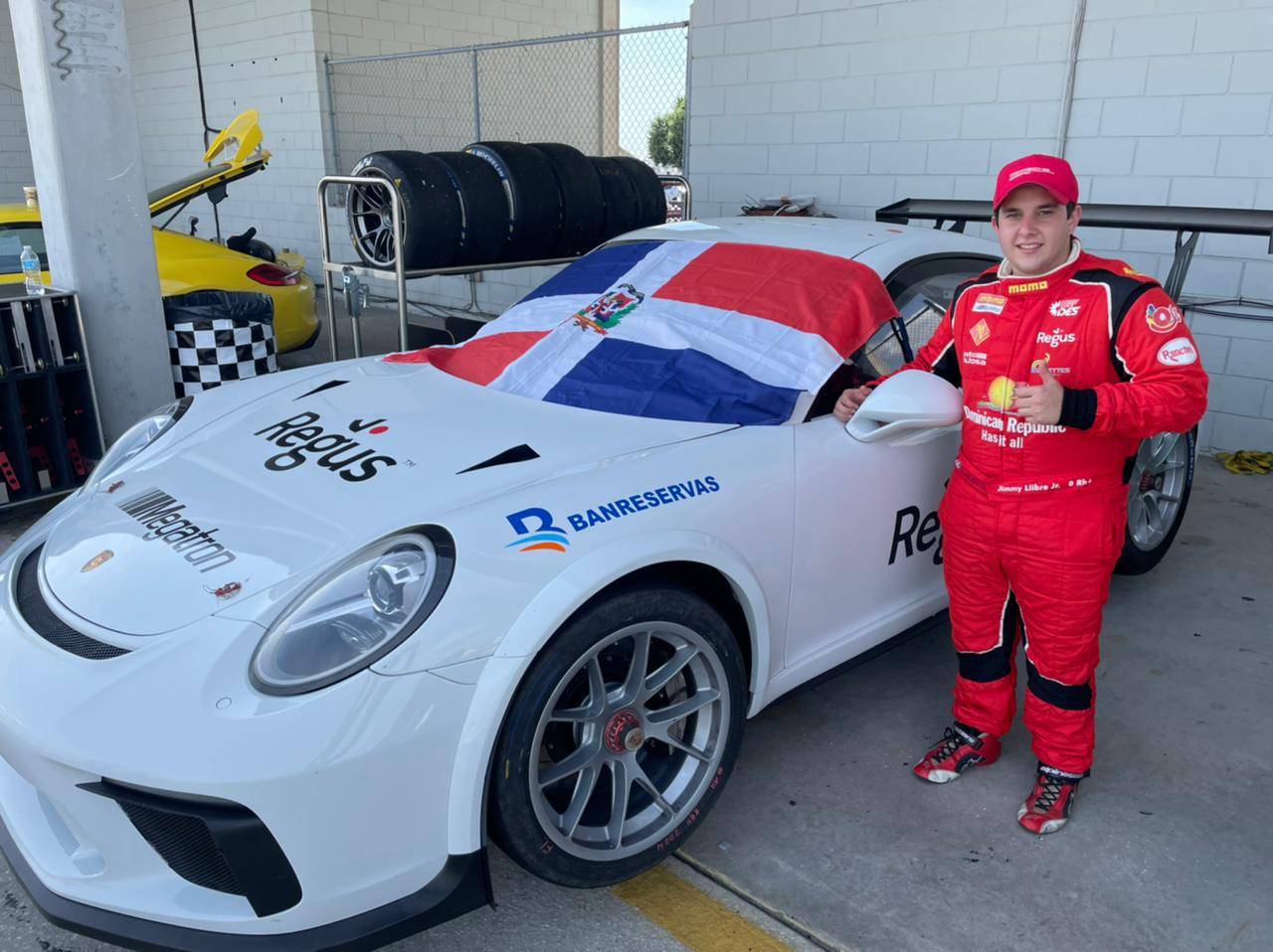 Jimmy Llibre se destaca en Campeonato Porsche Sprint