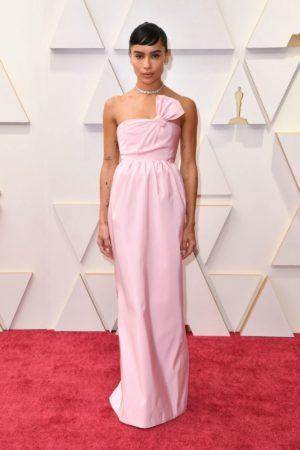 zoe kravitz oscars 2022 red carpet 1