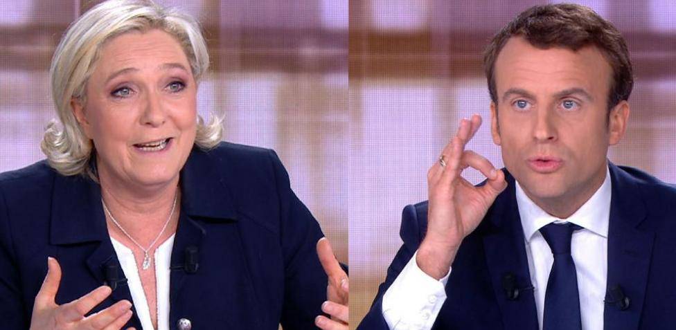 Los sondeos en Francia auguran una posible victoria de Macron