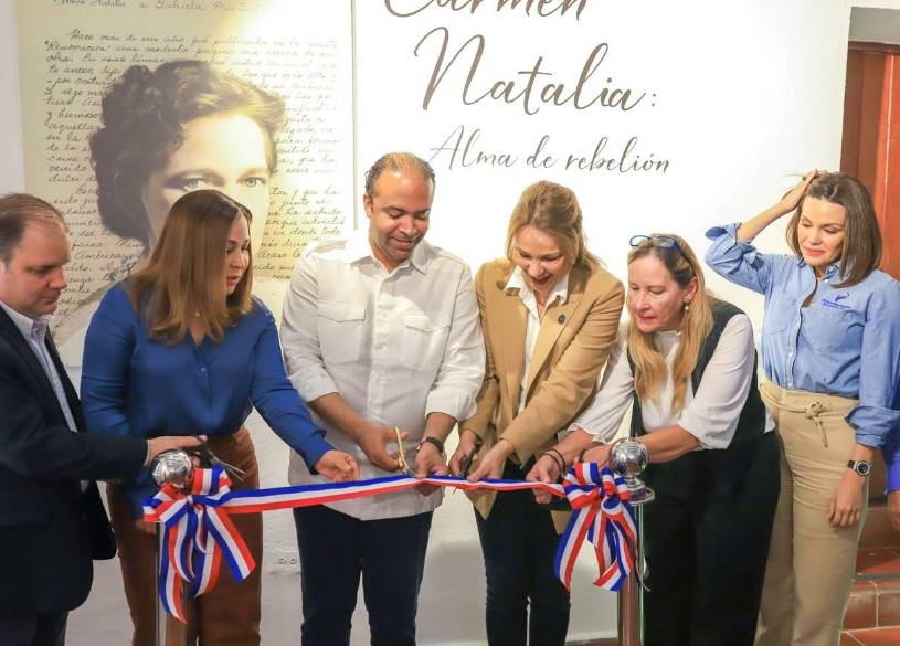 Cultura y Banreservas abren pabellón para  honrar Carmen Natalia