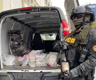DNCD incauta 140 kilos cocaína iban a dirigidos a Bélgica