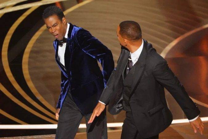 Bofetada de Will Smith a Chris Rock en Los Oscars.