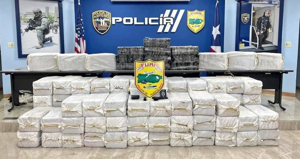 Incautan cocaína con valor de US$11,7 millones en PR; detienen dominicanos