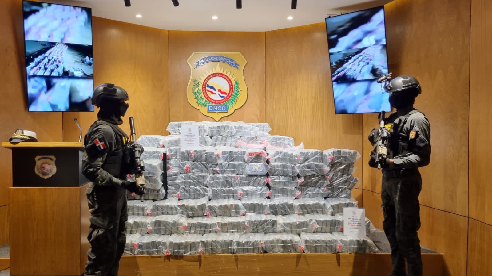 ¡Otro golpe contra el narcotráfico! Decomisan 1,613 kilos de cocaína