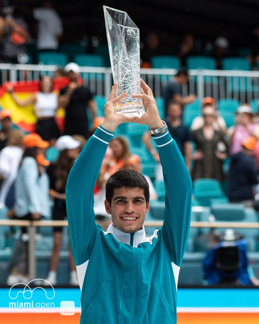 Alcaraz, el campeón más joven en la historia del Masters 1000 de Miami