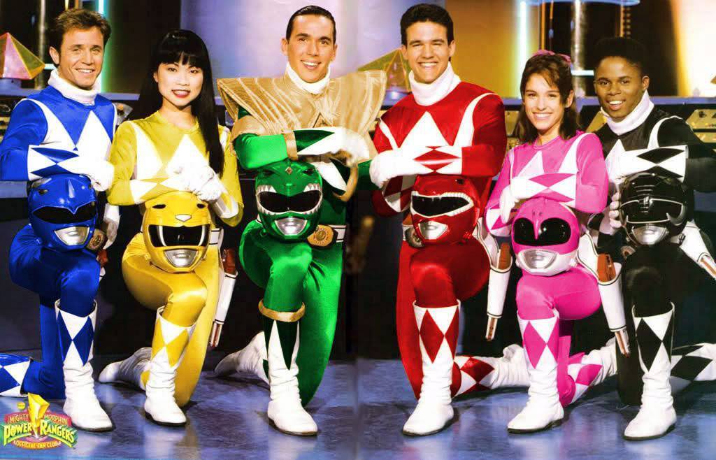 Los Power Rangers originales se reunirán por el 30 aniversario