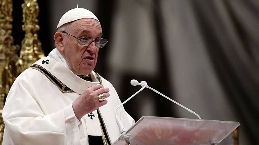 El papa denuncia uso de aviación como instrumento de muerte, como en Ucrania