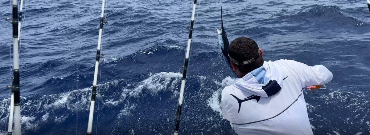 Boricua mantiene a doña Lucy dominando Marlin Blanco Cap Cana 2022 