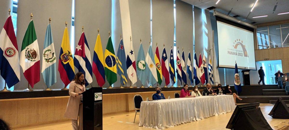 Ministra de la Mujer inaugura Asamblea de Delegadas en Panamá
