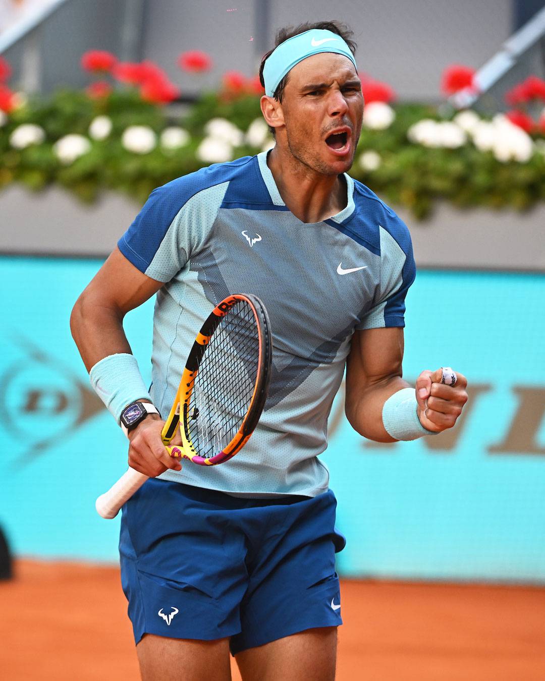 Rafael Nadal se muestra sólido en su debut en el Masters 1000 de Roma