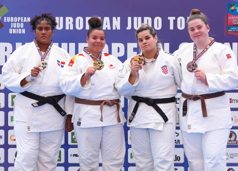 Judocas RD ganan plata y dos bronce en Open Europeo en España