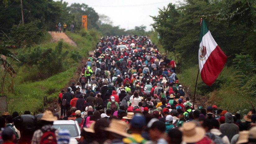 Caravana migrante logra acuerdo de regularización con autoridades