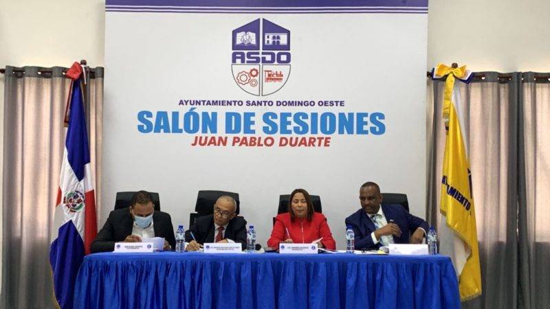 Bufete administrativo del Concejo de Regidores Alcaldia Santo Domingo Oeste