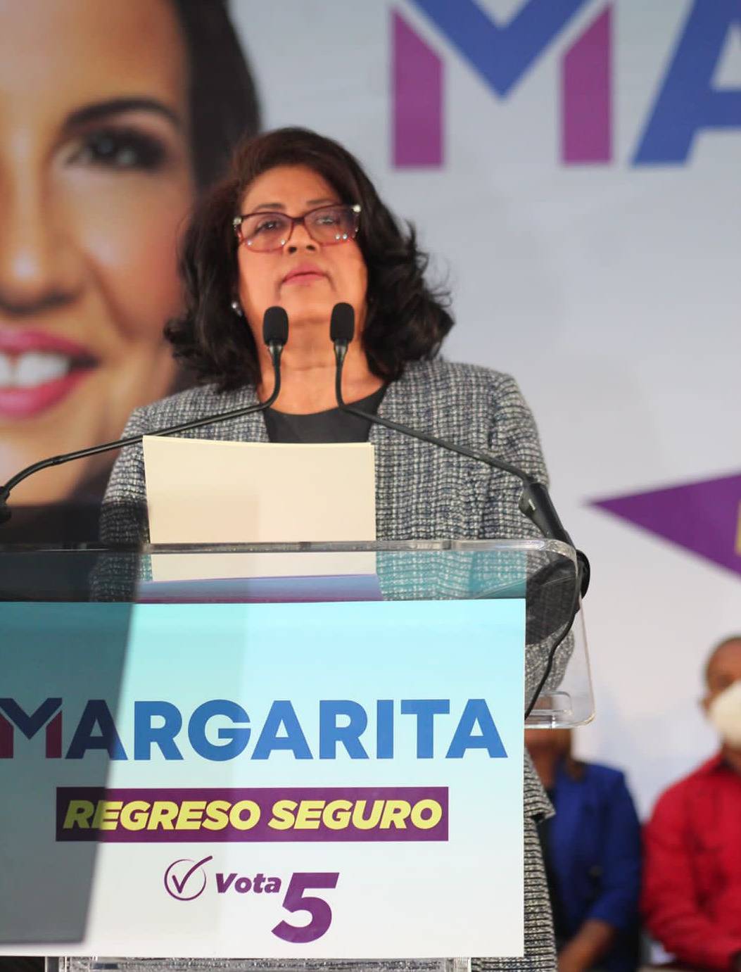 Cristina Lizardo: “Margarita es la garantía para que el pueblo retorne al camino del progreso”