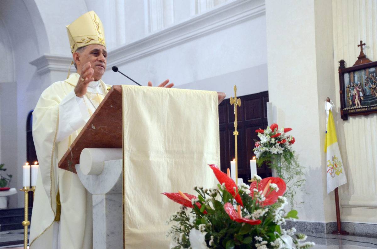Monseñor Freddy Bretón expresa preocupación por “resquebrajamiento” de sociedad dominicana
